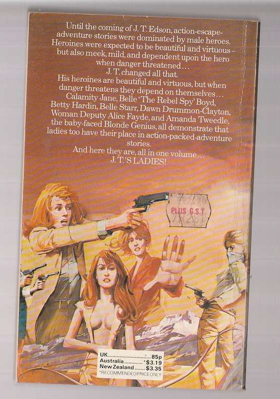 JT Edson 88 - JT`s Ladies  (Calamity Jane - Belle Starr - Betty Hardin - Alice Fayde and others)