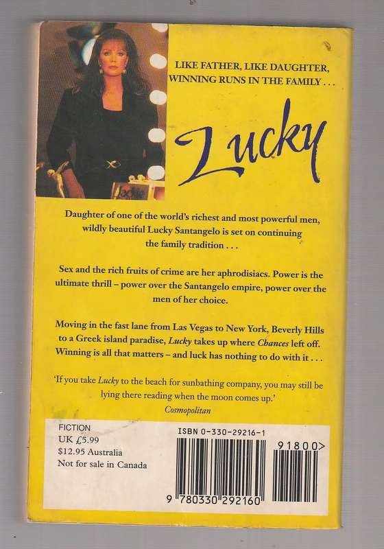 Lucky - Joan Collins - For Lucky all that matters was winning
