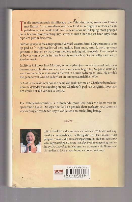 Offerkind Omnibus - Elize Parker - Onthou jy my? / Blinde kol / n Lint in die wind (e)
