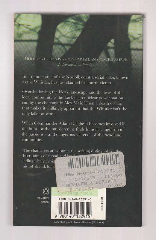Devices and Desires - PD James (d) - The hunt for a serial killer