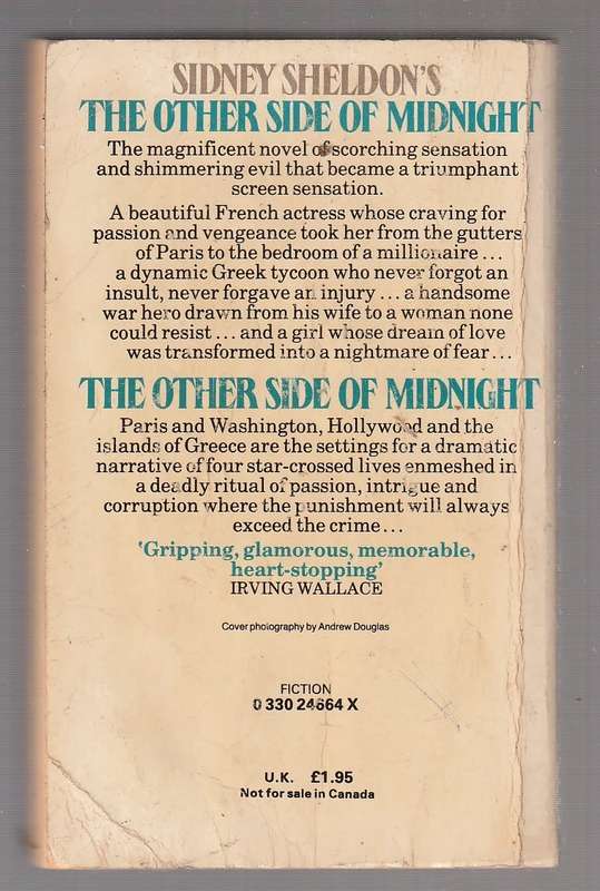 The other side of midnight - Sidney Shelden (d) Scorching sensation and shimmering evil