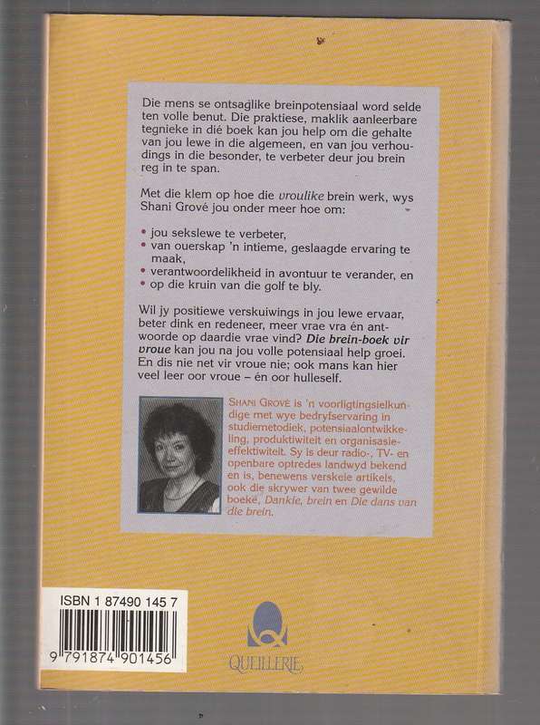 Die Brein-Boek vir Vroue en sommige mans - Shani Grove - Net wat die titel se