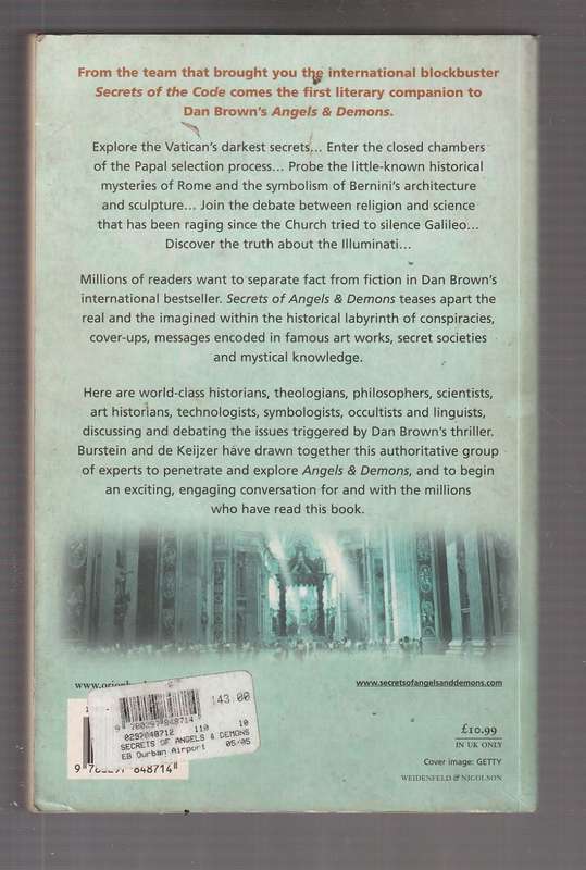 Secrets of Angels and demons - Dan Burstein & Arne de Keijzer (d)