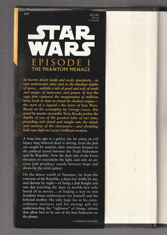 Star Wars - Episode 1 - The Phantom Menace - Terry Brooks