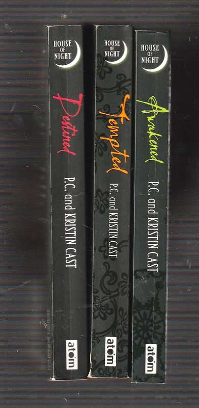 Lot of 3 House of Knight horror thrillers - PC & Kristin Cast - See Scans (d)