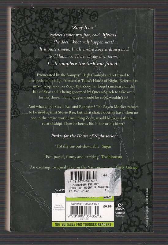 Lot of 3 House of Knight horror thrillers - PC & Kristin Cast - See Scans (d)