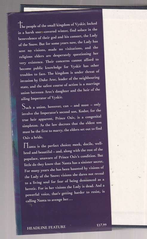 Our lady of the snow - Louise Cooper (d) epic fantacy