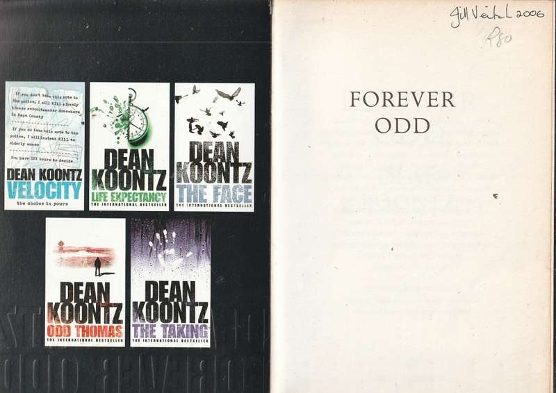 Forever Odd - Dean Koontz (D) horror thriller