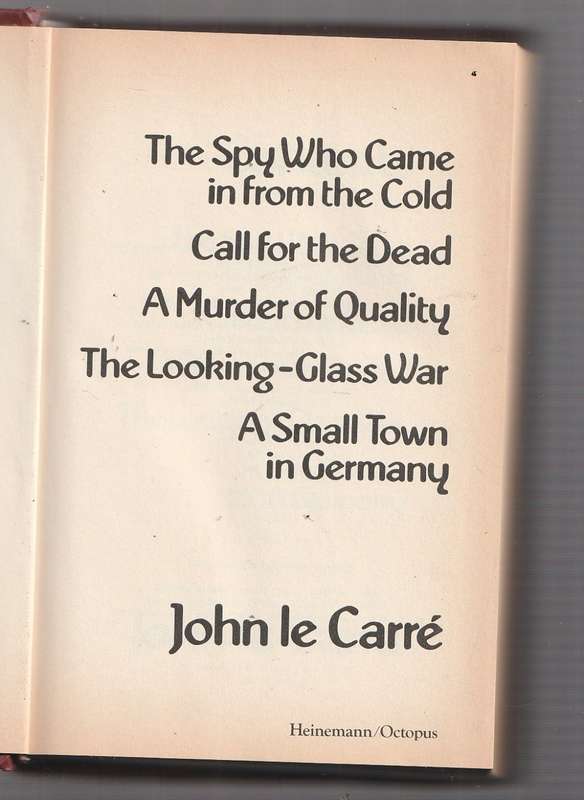 John Le Carre 5 story Omnibus (d) - see scans for details