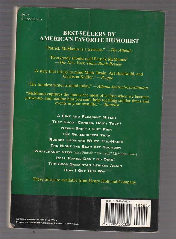 A fine pleasant misery - Patric F McManus - short stories