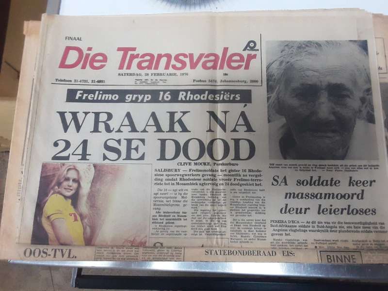 Lot van 5 Koerante - Sien scans vir datums ens