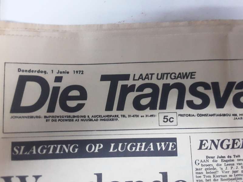 Lot van 6 koerante - Sien scans vir datums en details