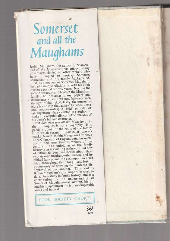 Somerset and all the Maugham`s Robin Maugham - A study in family history
