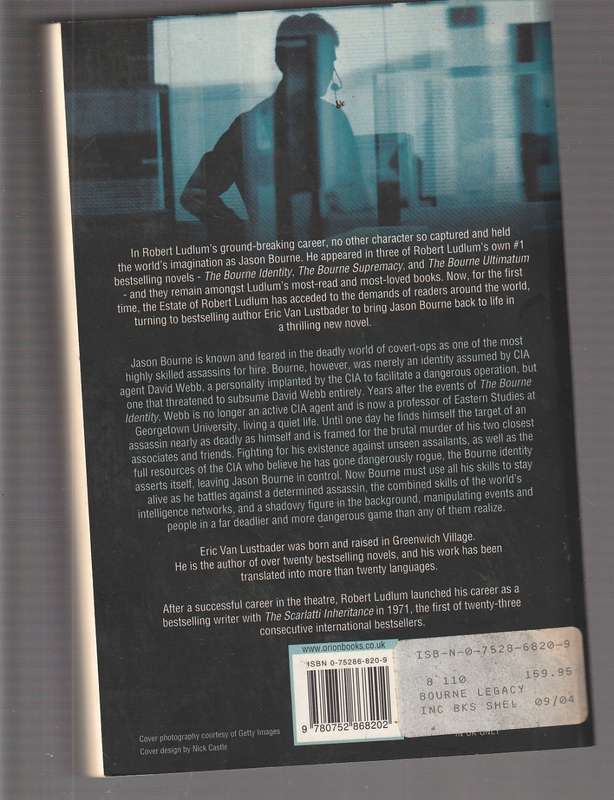 The Bourne Legacy - Eric van Lustbader (d) - Jason Bourne