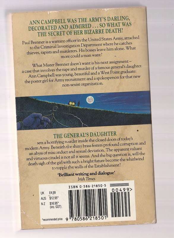 The Generals daughter - Nelson Demille (d) - crime thriller