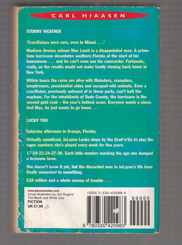 Carl Hiaasen Omnibus - Stormy Weather  & Lucky You (d)
