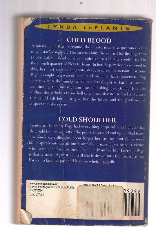 Lynda LaPlantt Omnibus (d) Cold Blood & Cold Shoulder - Lorraine Page thrillers