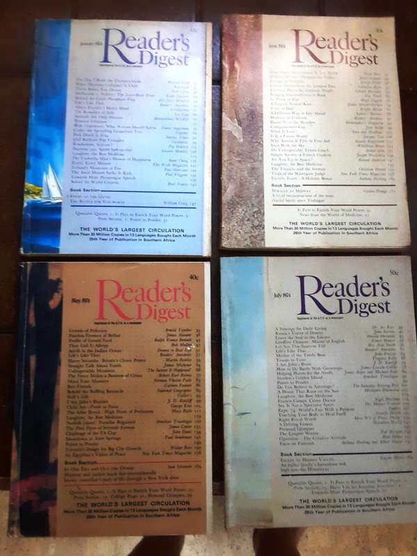 Readers Digest Magazines - Lot of 17 - See Scans