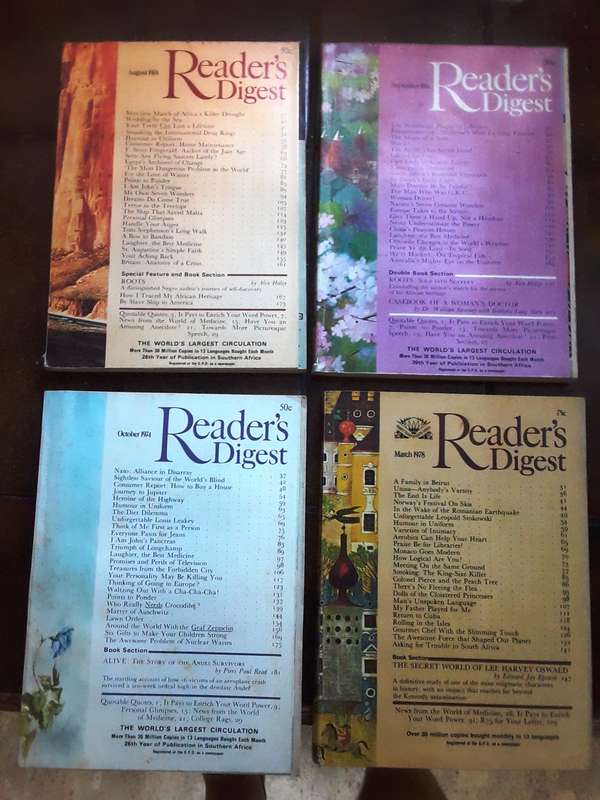 Readers Digest Magazines - Lot of 17 - See Scans