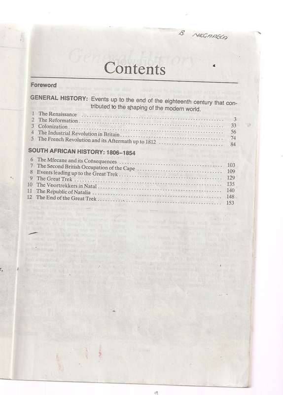 Timelines 6 - (History for std 6) SA and Europian