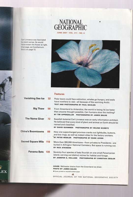 National Geographic Magazine - June 2007