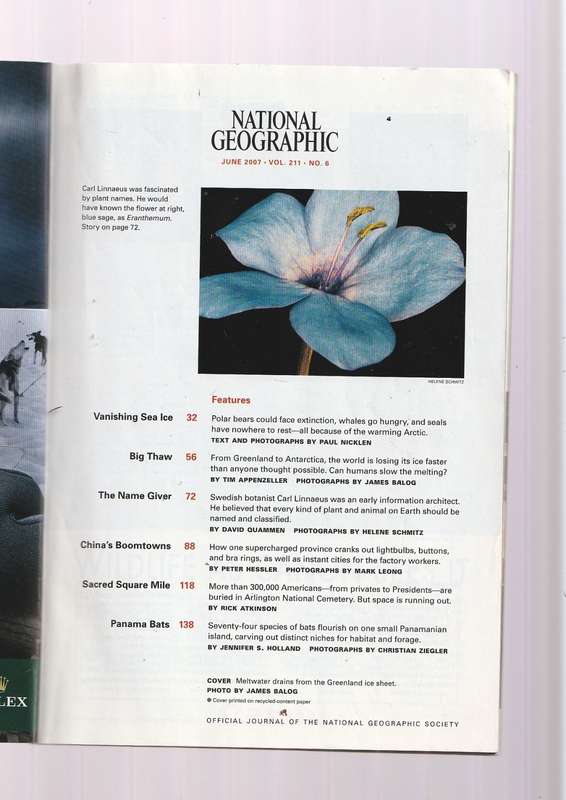 National Geographic Magazine - June 2007