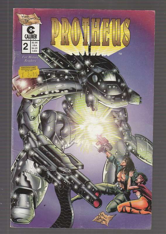 Protheus no 2 - Modern era sci-fi comic 1996