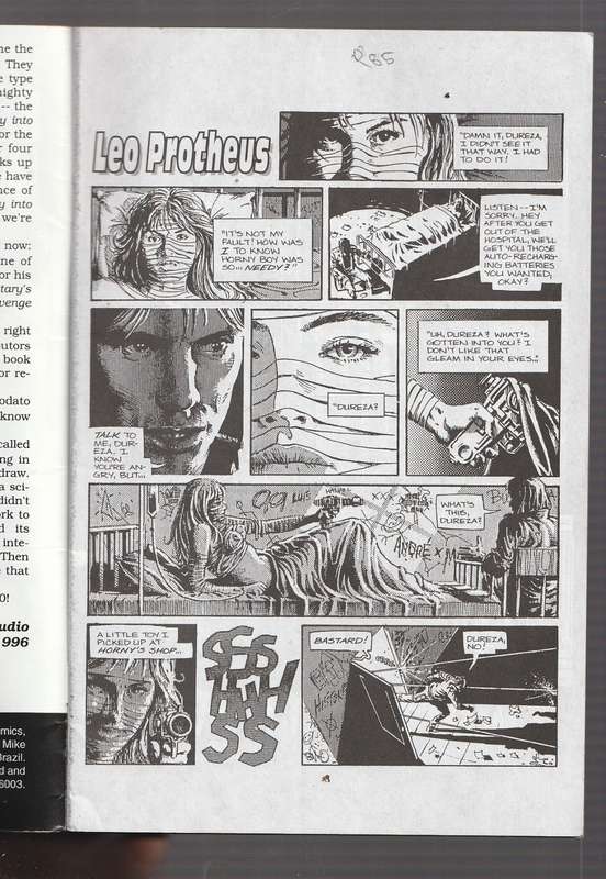 Protheus no 2 - Modern era sci-fi comic 1996