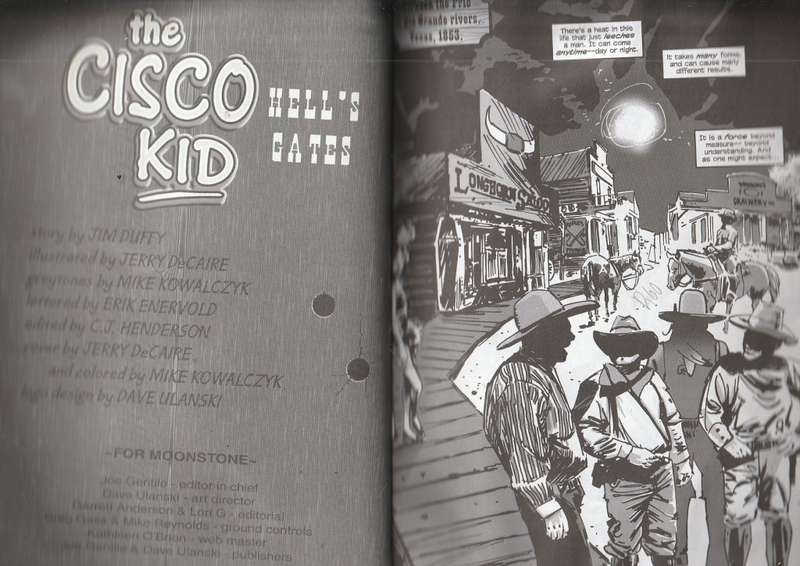 Cisco Kid - Modern Moonstone western comic