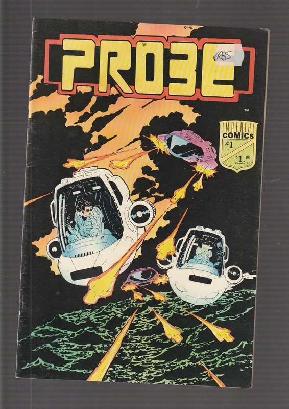 Probe no 1 Copper Age Sci-Fi comic