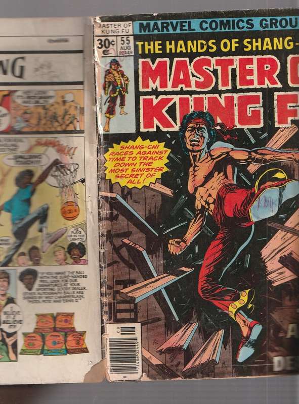 Master of Kung-Fu no 55 Bronze Age Comic