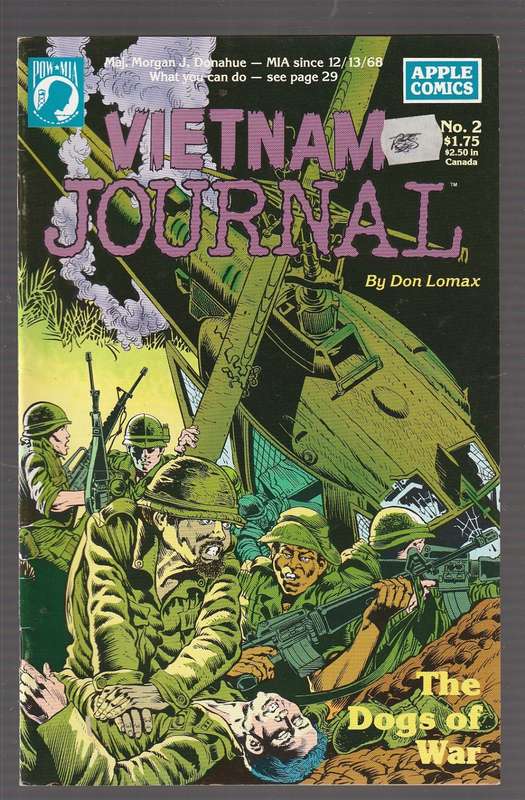 Vietnam Journal no 2 1988 copper age comic