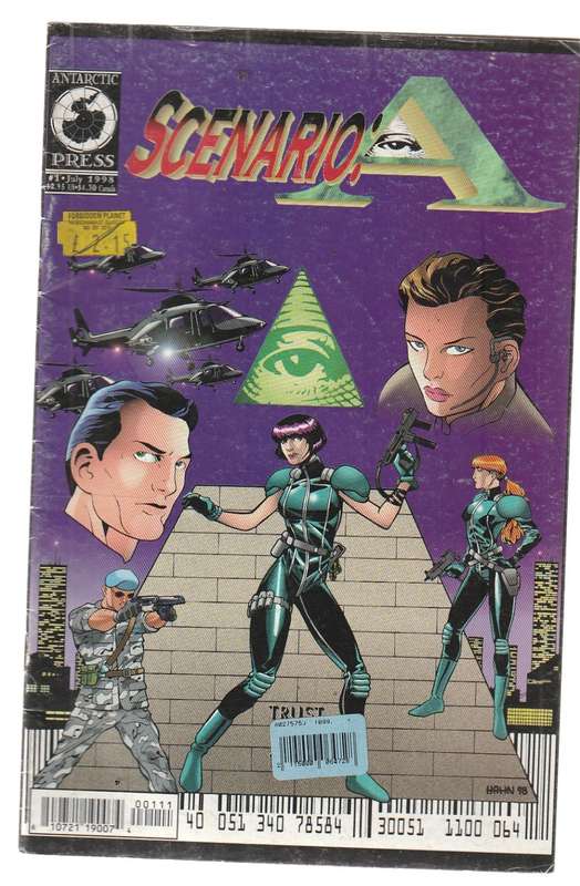 Scenario A 1998 - action fantasy comic