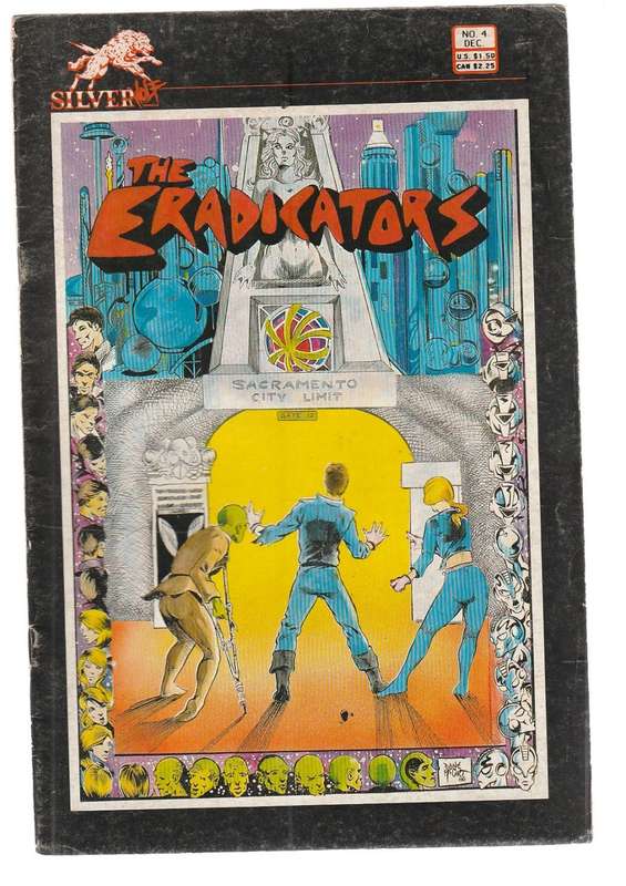 The Eradicators no 4 - Copper age comic 1986
