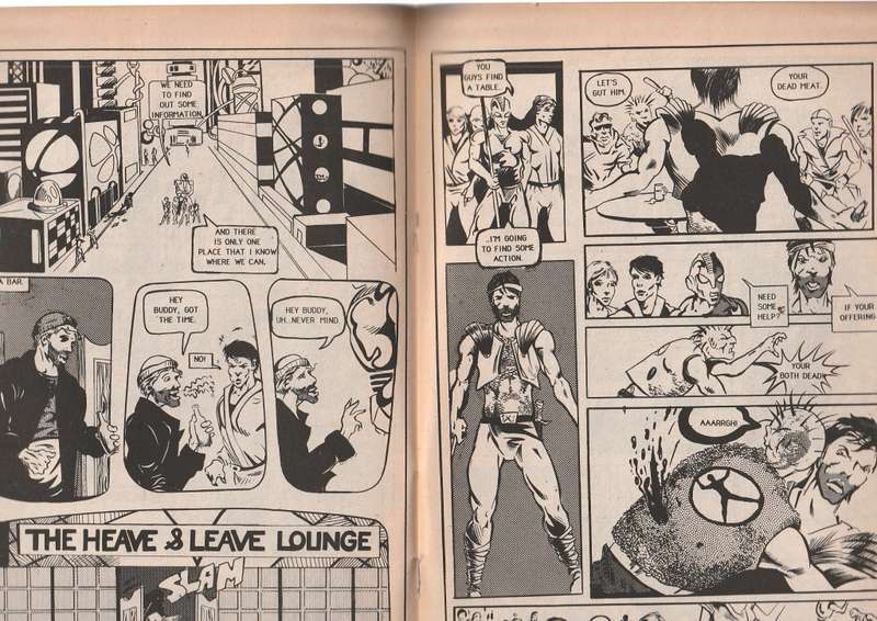 The Eradicators no 4 - Copper age comic 1986