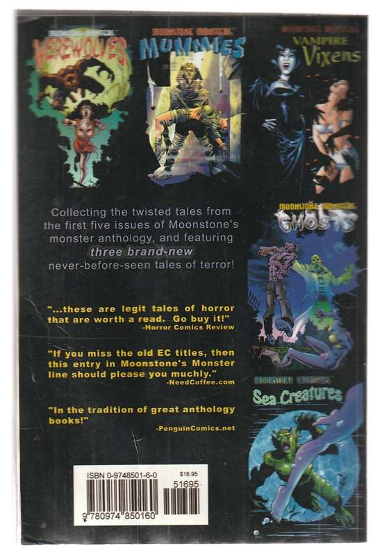 Moonstone Monsters Vol 1 - Horror comic