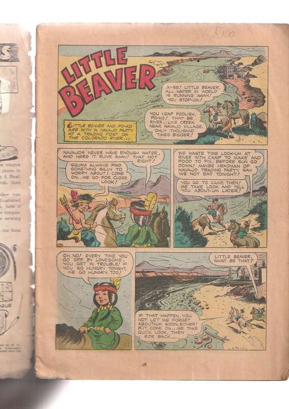 Little Beaver no 3 - Dell Atom Age comic