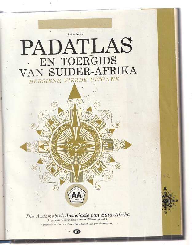 Padatlas en Toergids - AA - 1974 - Vintage