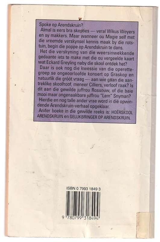 Vrees op Arendskruin - Hesna Nel - Nr 3 Arendskruin reeks