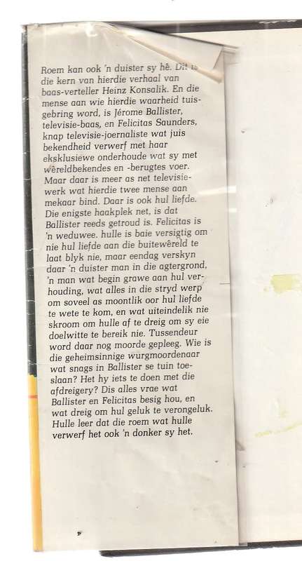Konsalik - Die donker sy van Roem