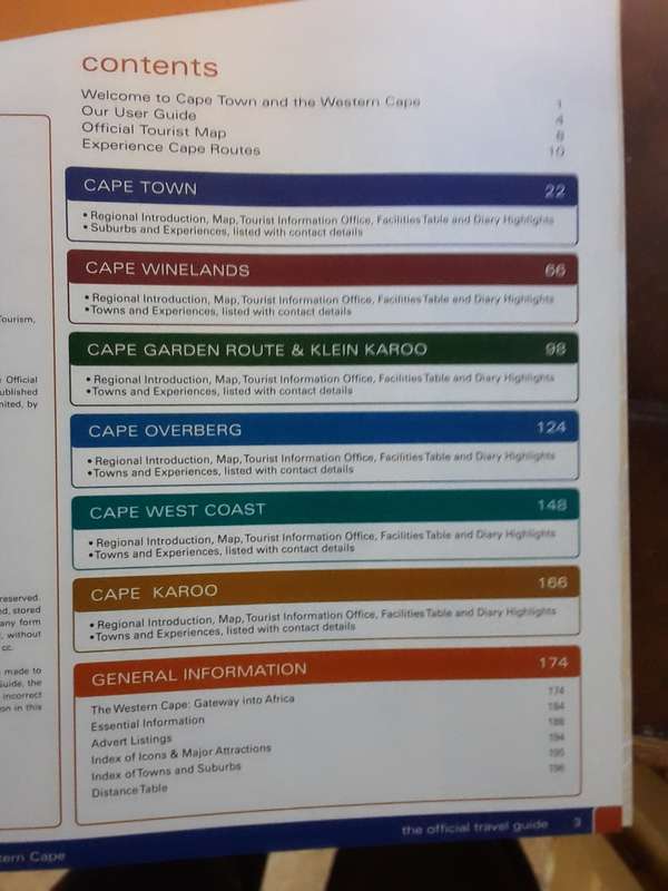 Cape Town & Western Cape official travel guide 2007/8 (F)