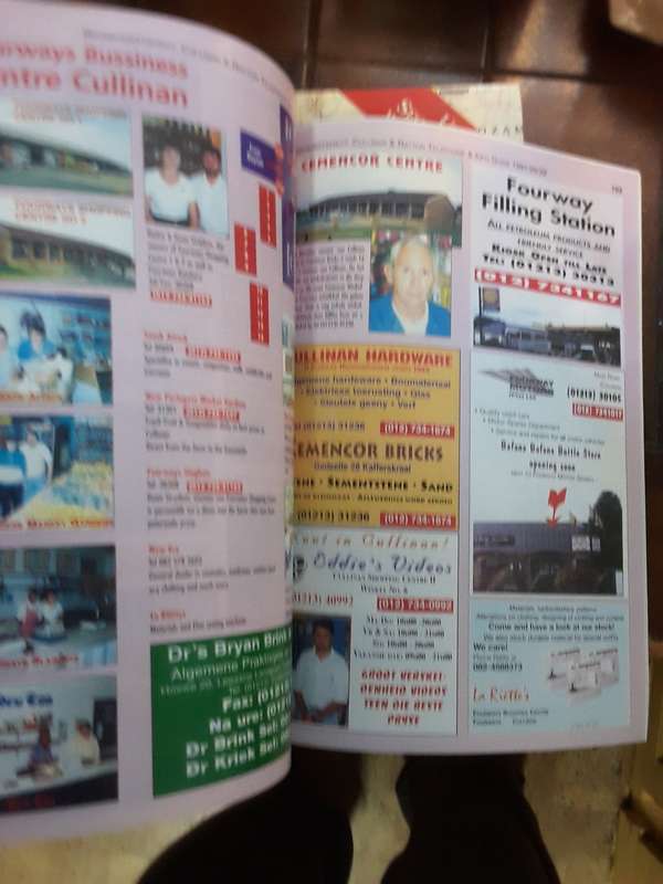 Bronkhorstspruit Cullinan & Rayton Information Guide 1997-99 (F)