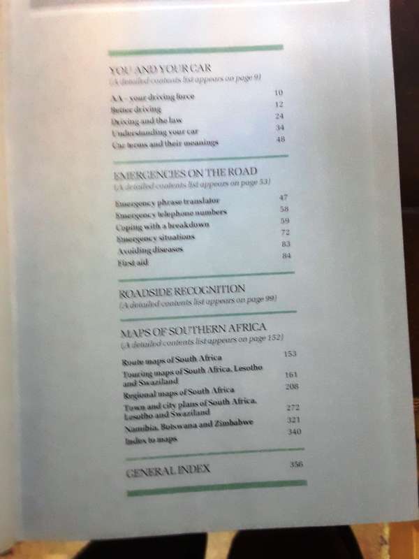 New AA Book of the Road 1995 Edition (F)