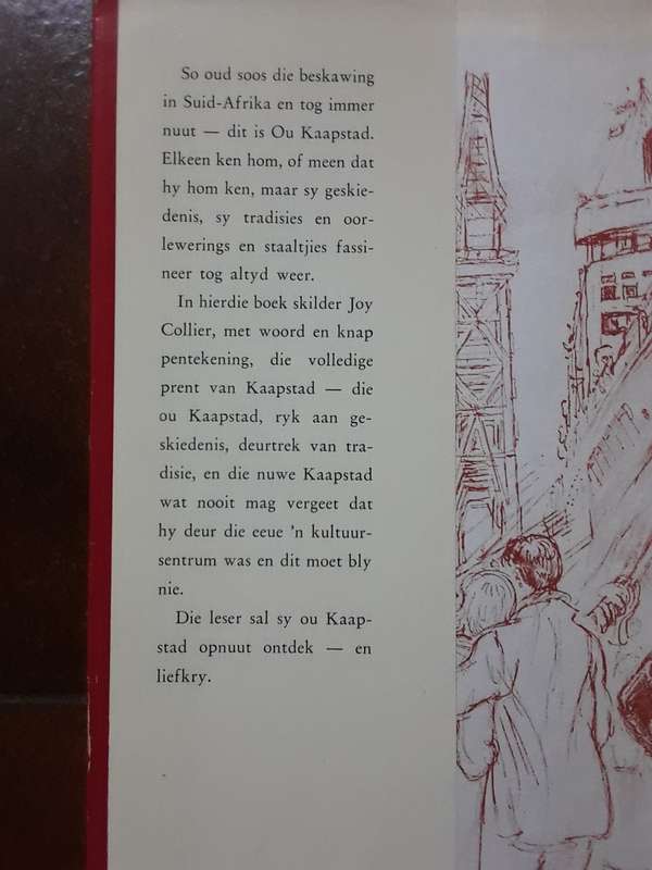 Ou Kaapstad - Joy Collier - Die geskiedenis en leefwyse in Kaapstad in die ou dae