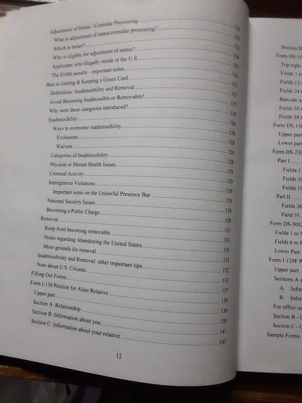 The Immigration Bible (F) 2005 - USA Family based Immigration guide