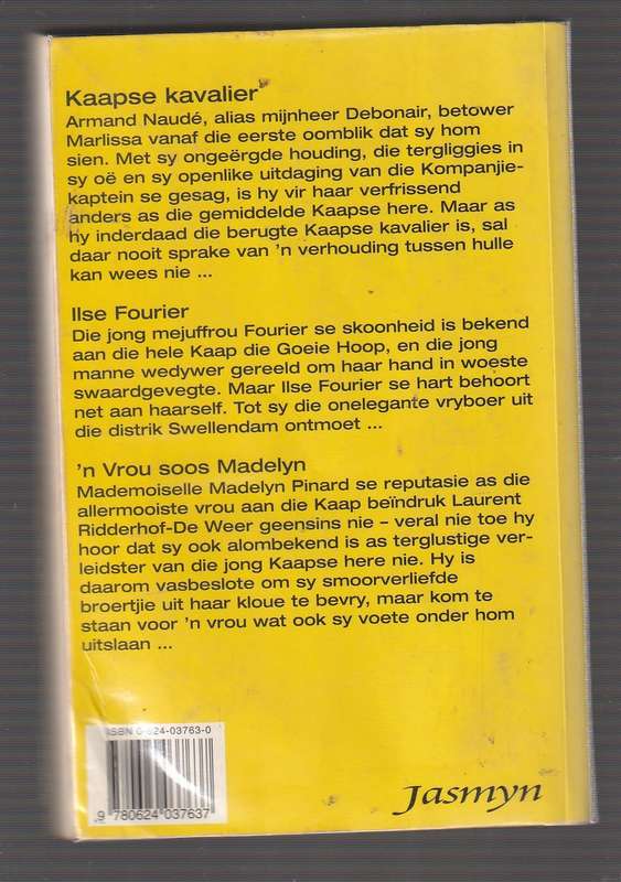 Elmar Steyn Omnibus 4 - Kaapse Kavalier / Ilse Fourier / Vrou soos Madelyn