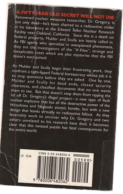 Ground Zero - Kevin J Anderson - An X-Files Mystery