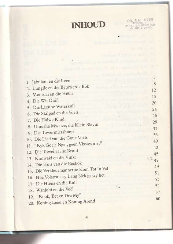 n Keur van Afrika-Stories - Phyllis Savory - Afrika legendes en verhale
