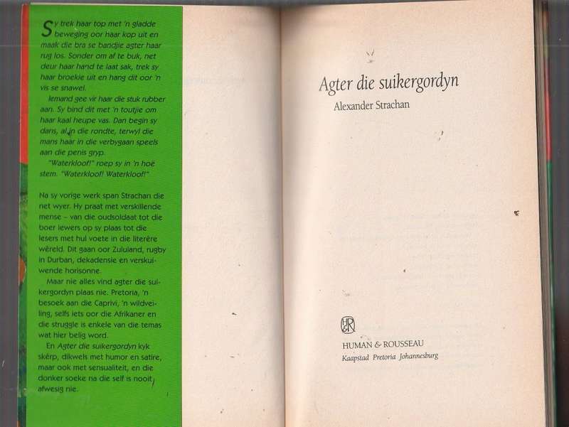 Agter die Ystergordyn - Alexander Strachan - Kortverhale
