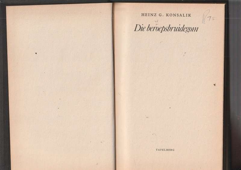Konsalik - Die Beroepsbruidegom
